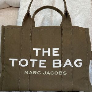 Marc Jacobs Olive Green Tote Bag